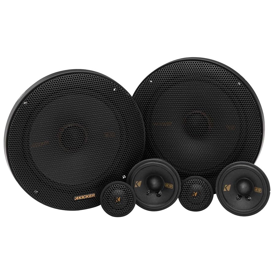Amazon.co.jp: KICKER 51KSS365 コンポーネントスピーカー